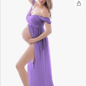 Maternity photoshoot dress